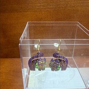 Berebi vintage cat earrings